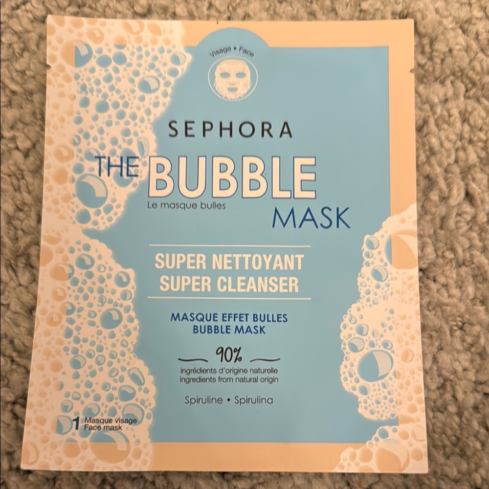Sephora Blue Bubble Mask - Super Cleanser